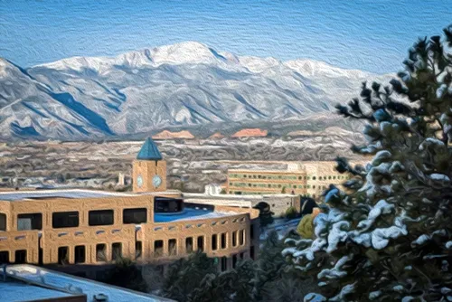 UCCS campus panoramic